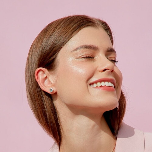 Aretes-gota-circón-turmalina-enchape-en-oro-rosa